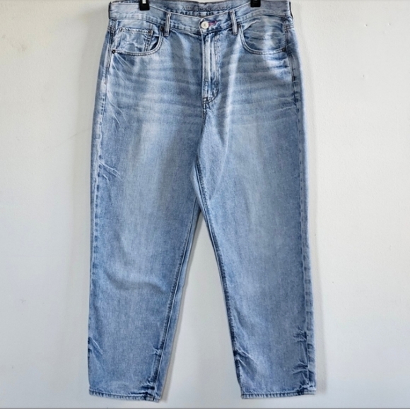 📌100 AMERICAN EAGLE 90S BOYFRIEND JEANS WOMEN'S PLUS SIZE 14 - Picture 2 of 10